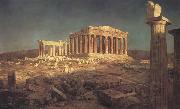Frederic E.Church The Parthenon France oil painting artist